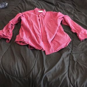 XL Red/Blue Old Navy Classic Shirt